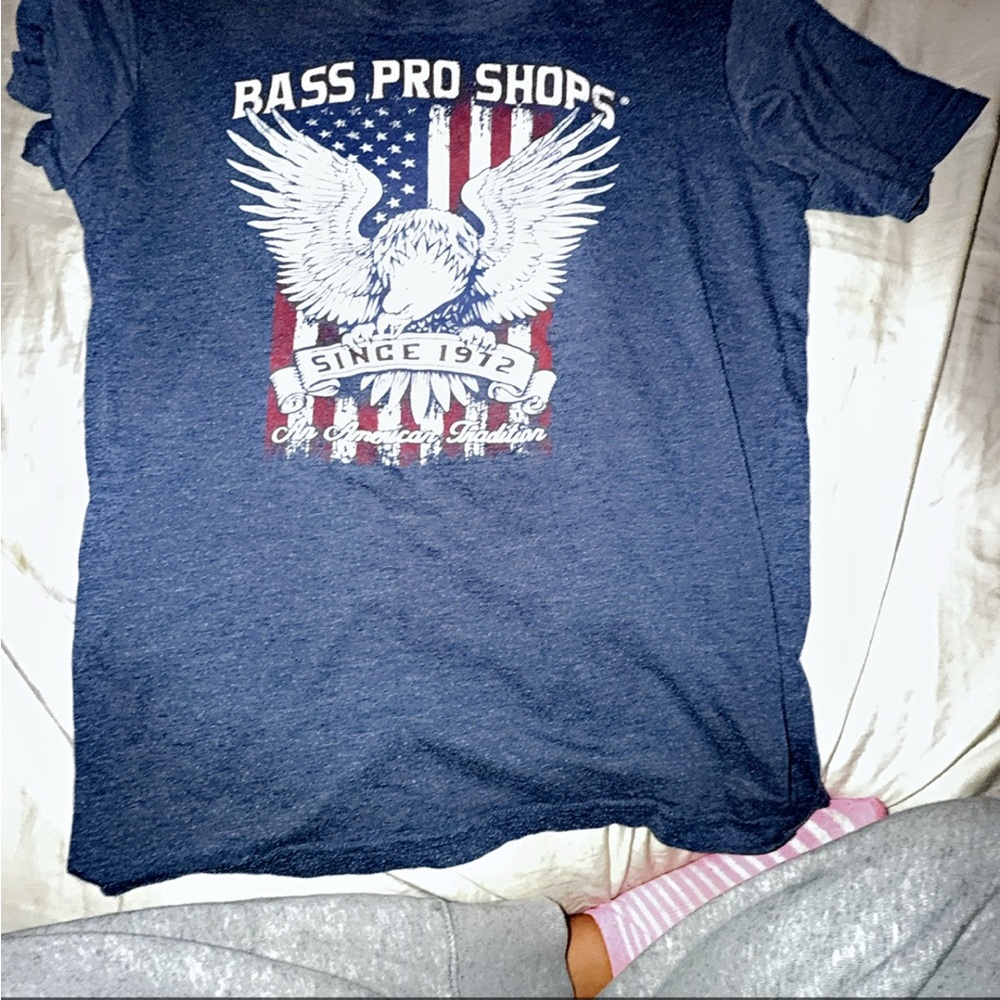 Bass Pro Shops Blue Graphic T-Shirt